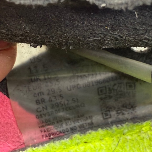 Nike ZoomX‎ Dragonfly XC Cross 11.5 Running Shoes spikes pyramids dirt marks main image 9
